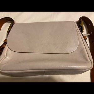 Fossil leather crossbody purse
